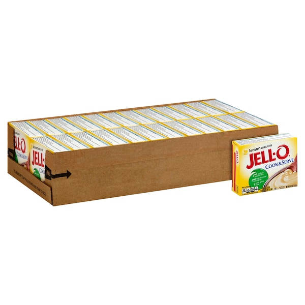 JellO JellO Lemon Pudding & Pie Filling 4.3 oz., PK24 10043000206963